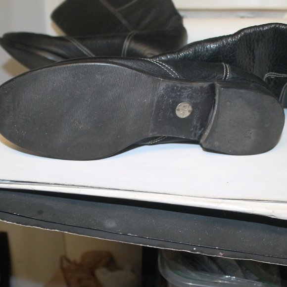 Authentic Dolce & Gabbana Tall Knee High Riding Style Boots - Picture 15 of 16